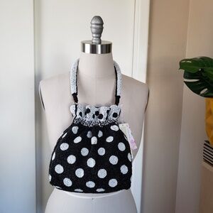 Beaded Polka Dot Handbag NEW!